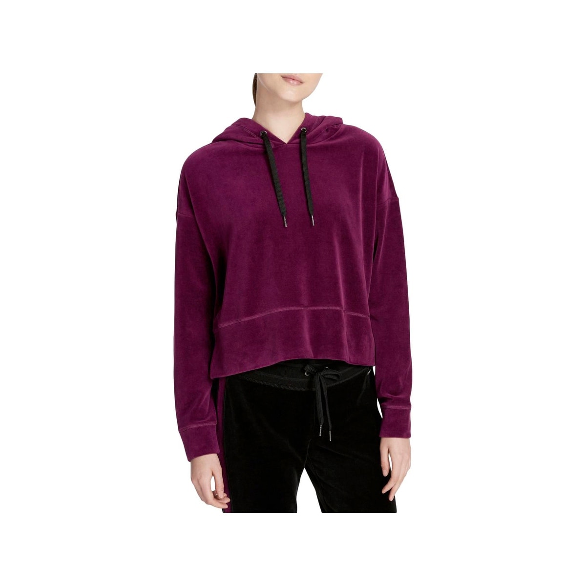 calvin klein performance velour hoodie