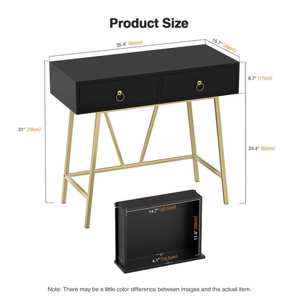Anmytek Modern Home Office Desk 35.4