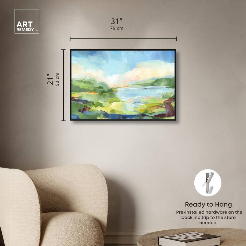 Walk on a Sunny Day Canvas by Art Remedy