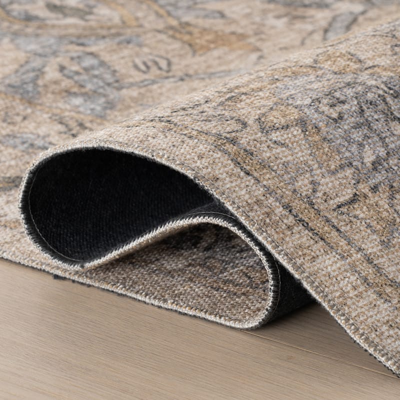 Nuloom Ondyssia Transitional Floral and Paisley Rug