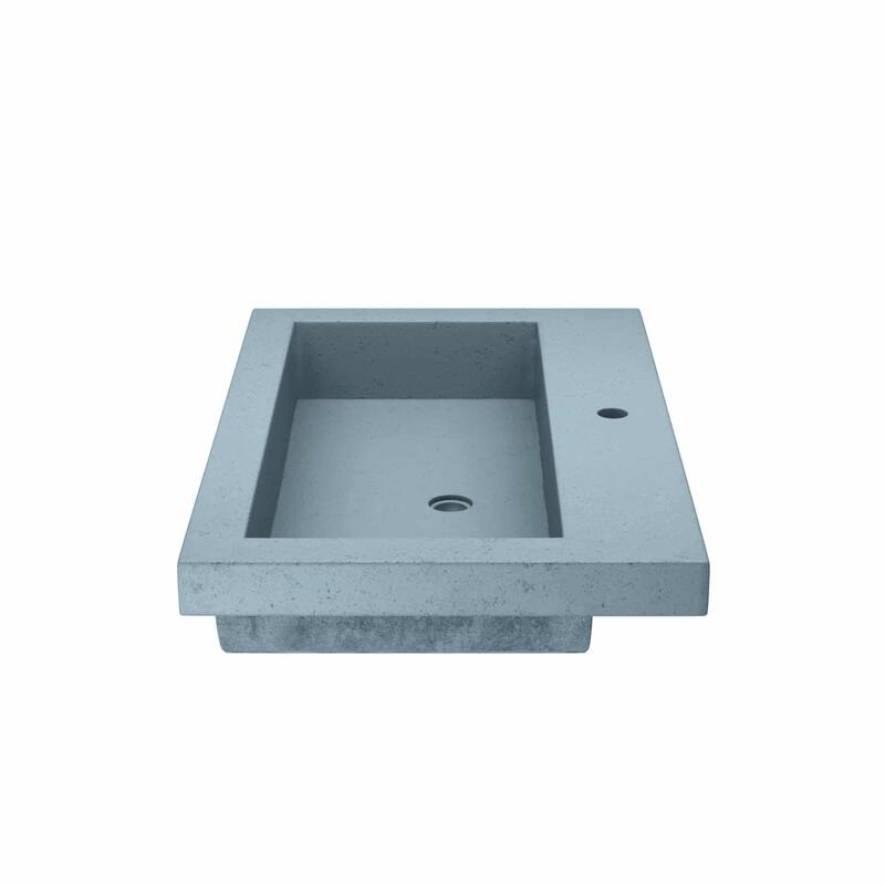 Native Trails NativeStone 30" Rectangular Stone Composite Drop In