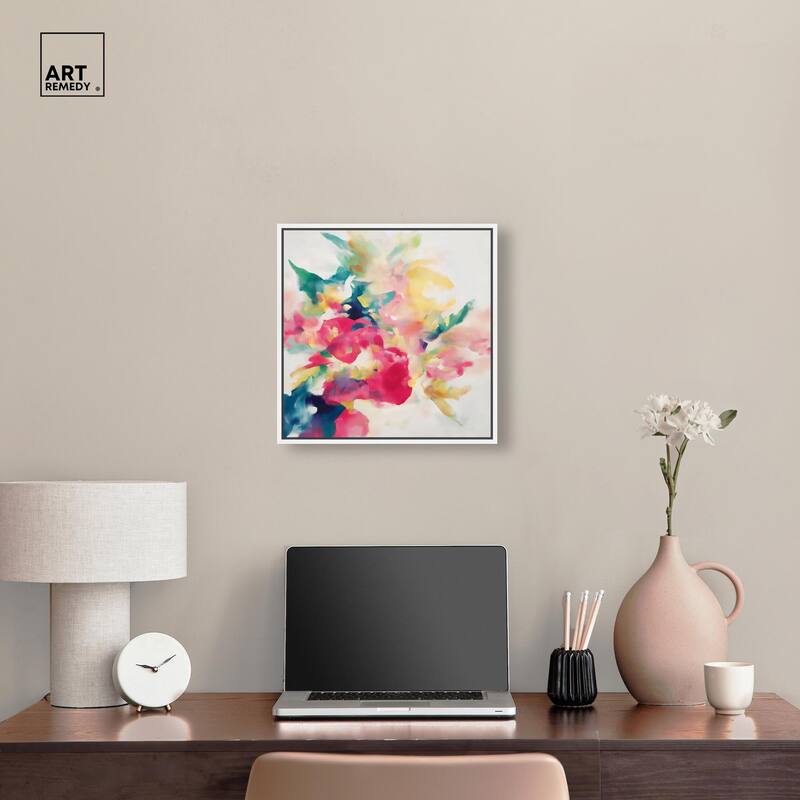 Essence of a Flower II Canvas by Art Remedy