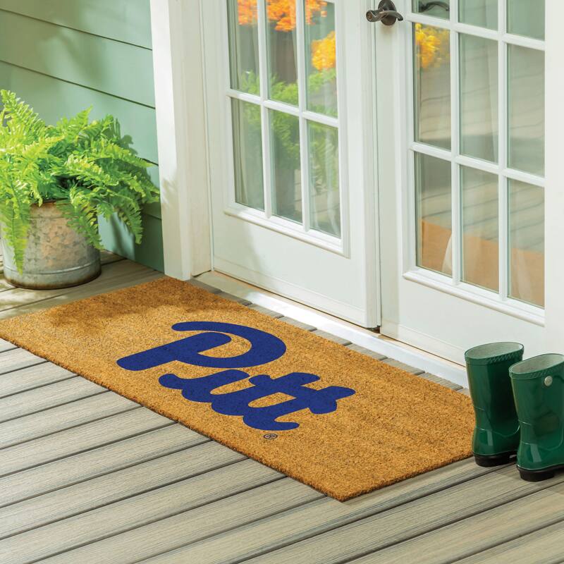 University of Pittsburgh Full Color Indoor/Outdoor Coir Mat - 60" x 24"