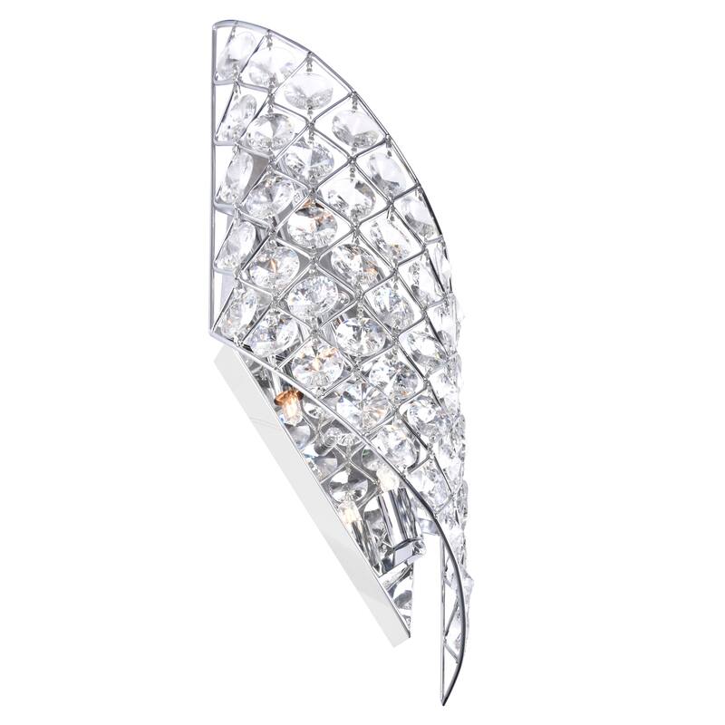 Chique 4 Light Chrome Wall Sconce