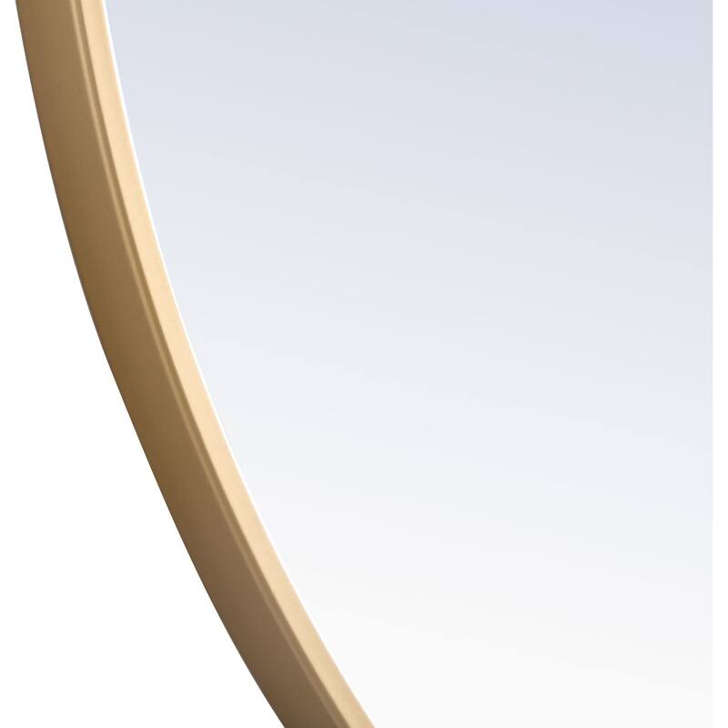 Elegant Lighting Eternity 28" Diameter Circular Metal Framed Wall
