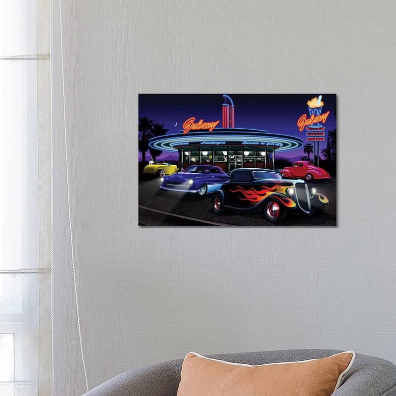 iCanvas "Galaxy Diner I" by Helen Flint Canvas Print - 18x26x1.5