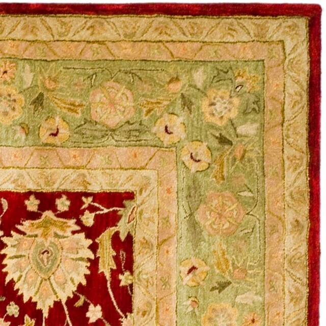 SAFAVIEH Anatolia Angeline Traditional Oriental Hand-spun Wool Rug