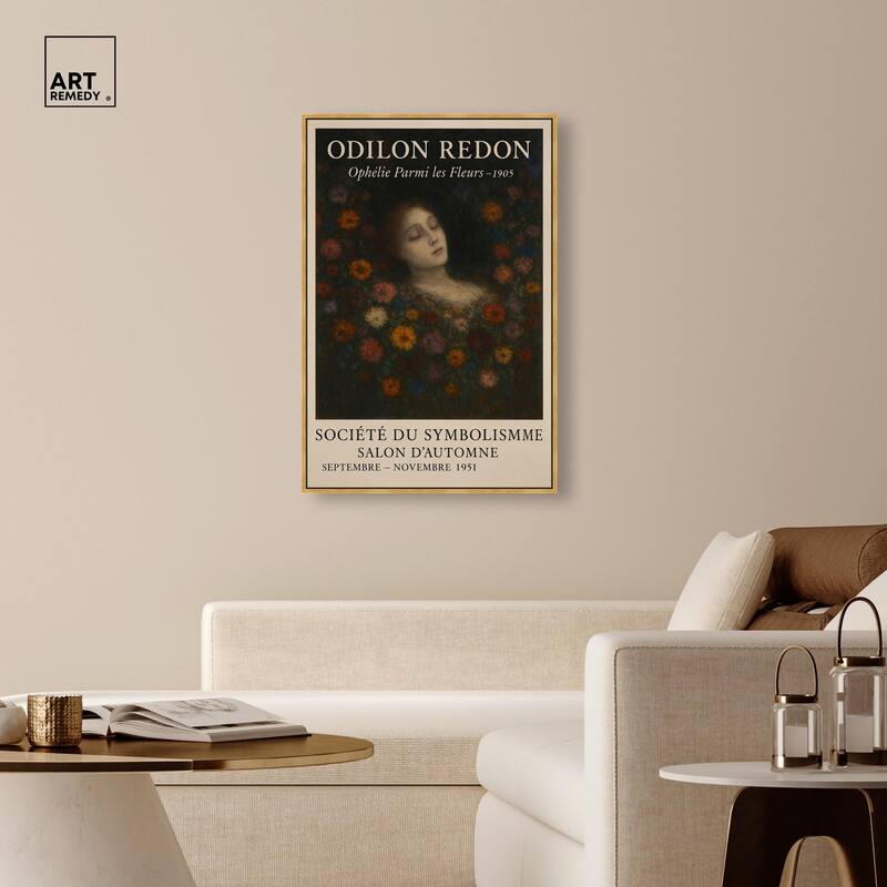 Redon's Beauty Canvas by Art Remedy