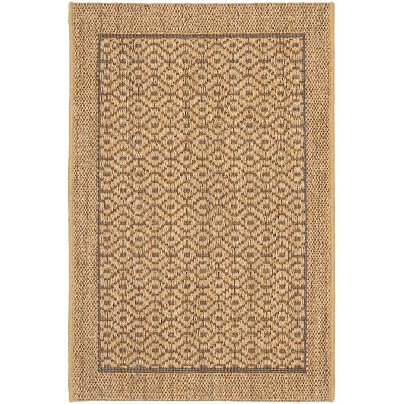 SAFAVIEH, Palm Beach Clevie Modern Sisal Rug - 2' x 3' - Natural