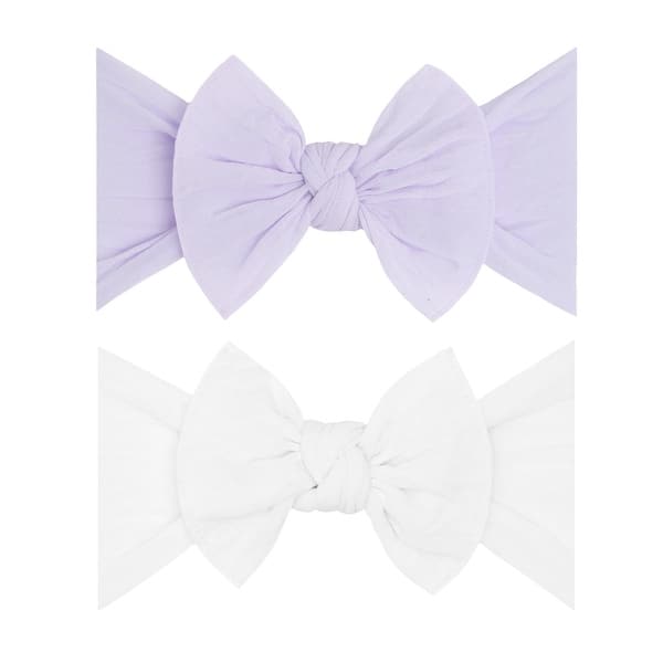 slide 2 of 5, Baby Bling® Classic Knot Headband Light Orchid