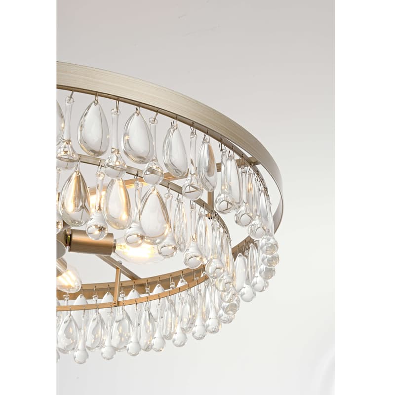 Viviana Crystal 6-light Chandelier
