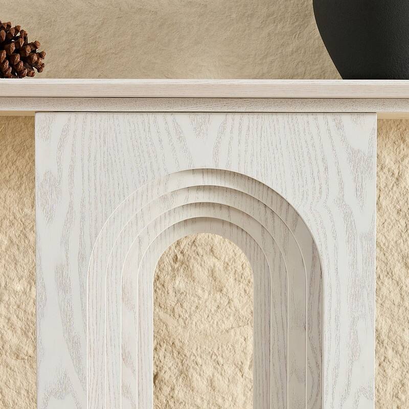 Modern 47" Narrow Console Table for Living Room Entryway Use