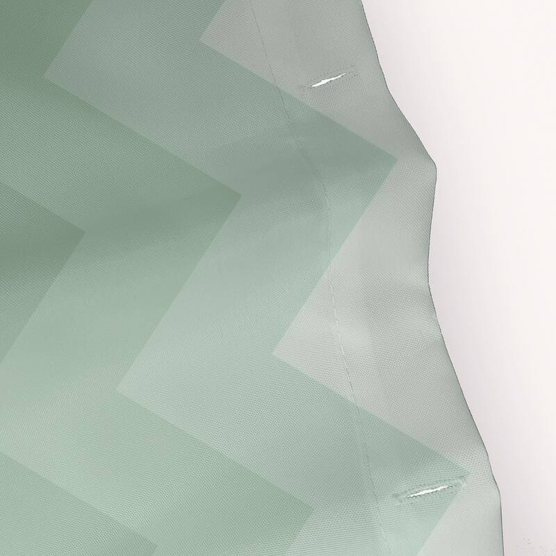 Faded Chevron Pattern Shower Curtain