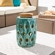 preview thumbnail 6 of 8, Artistic Weavers Marena Indoor/ Outdoor Ceramic Garden Stool