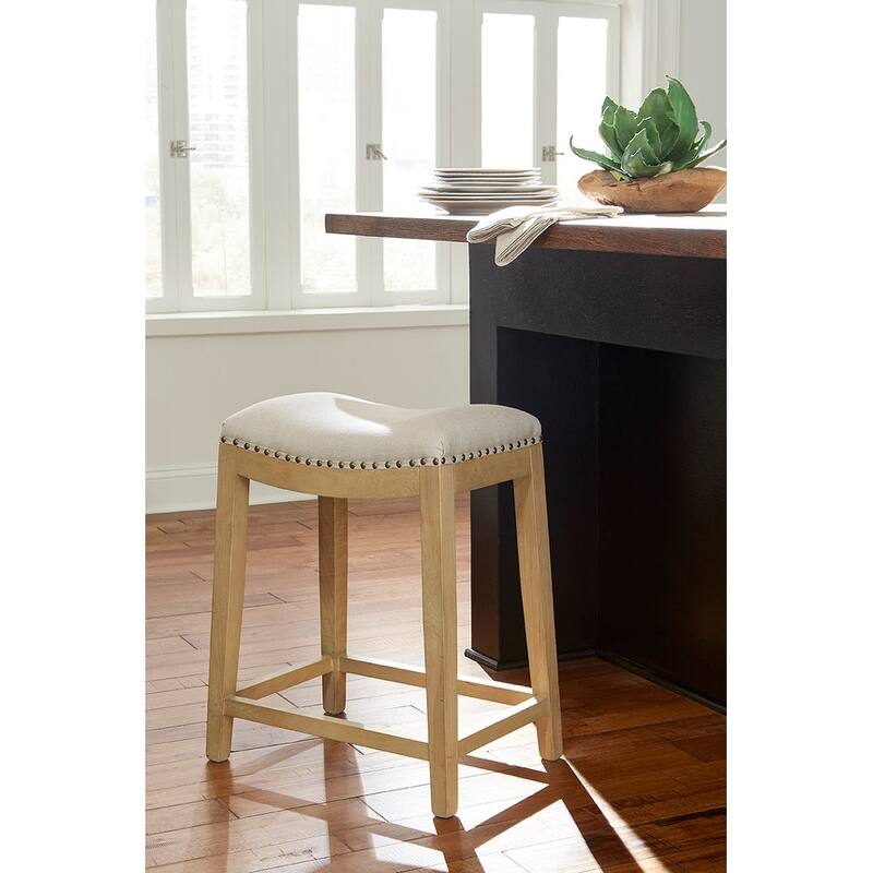 Linen Counter Stool