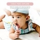 preview thumbnail 5 of 4, Grabease Baby Silicone Spoon, Set of 2 for Baby-Led Weaning & Self-Feeding (Blush, Gray)