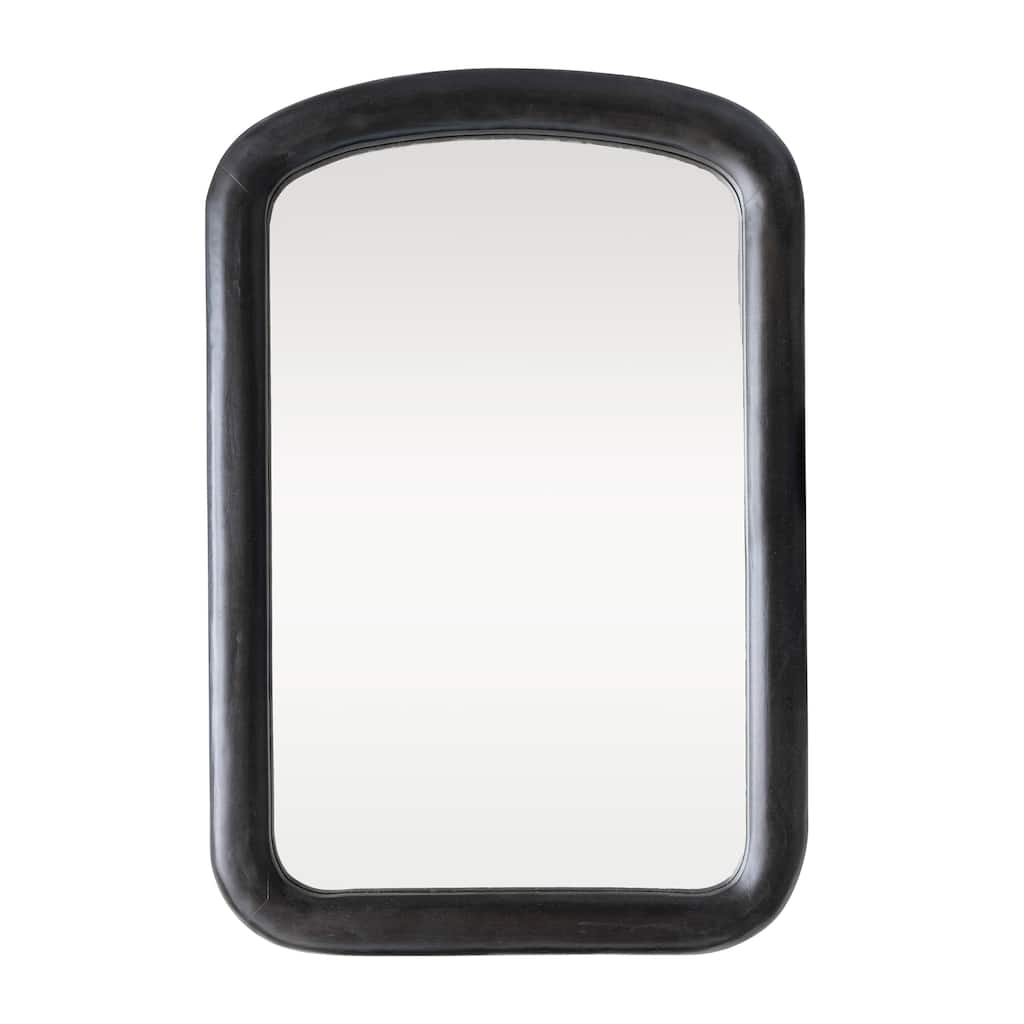 Mango Wood Framed Wall Mirror - 23.5"L x 1.5"W x 35.0"H
