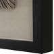 preview thumbnail 7 of 6, Uttermost Intertwine Knit Paper Shadow Box, Set of 2 - 23.625"H x23.625"W x 2"D