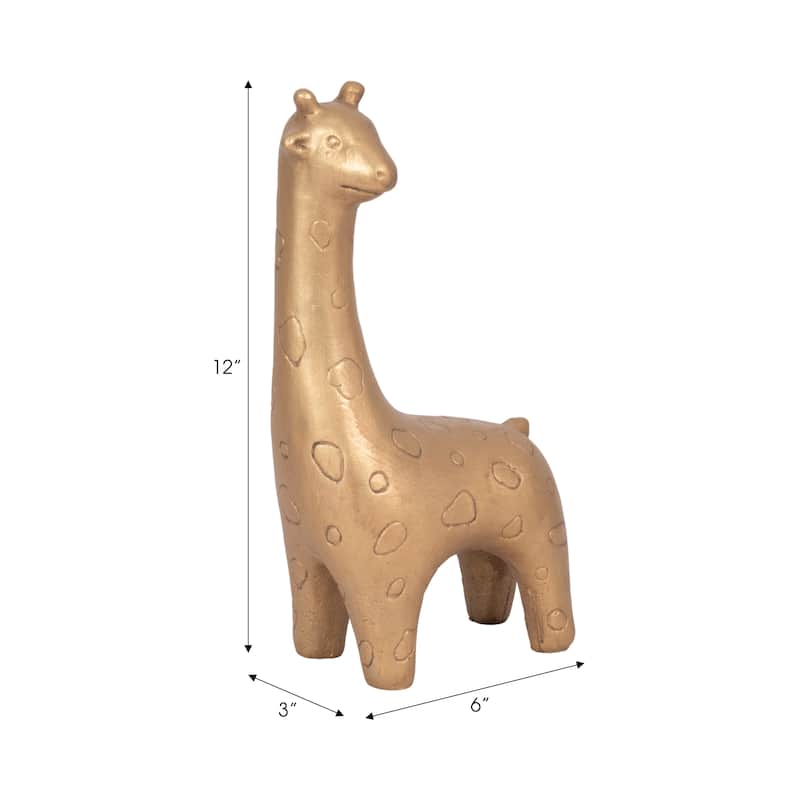 Sagebrook Home Standing Giraffe Decor