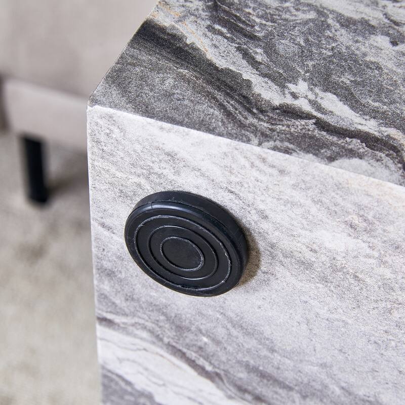 Rectangular Wooden Coffee Table, Living Room Center Table