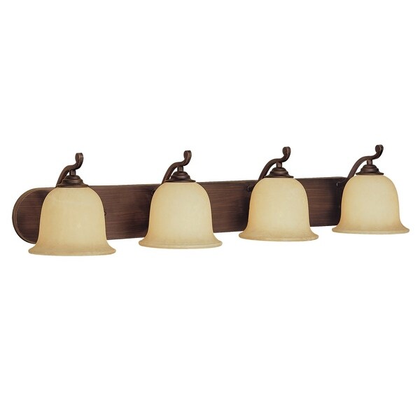 Millennium Lighting 1074 Courtney Lakes 4 Light Bathroom Vanity Light - Rubbed bronze