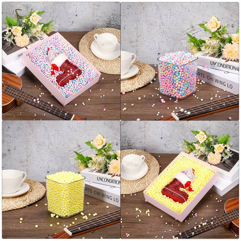 Foam Beads Foam Balls for DIY Craft Decoration, 1 Pack Approx 8000pcs