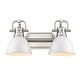 preview thumbnail 16 of 56, Duncan 2-Light Bath Vanity