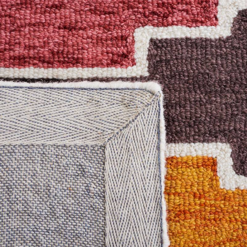 SAFAVIEH Handmade Rodeo Drive Yulisa Mid-Century Modern Wool Rug