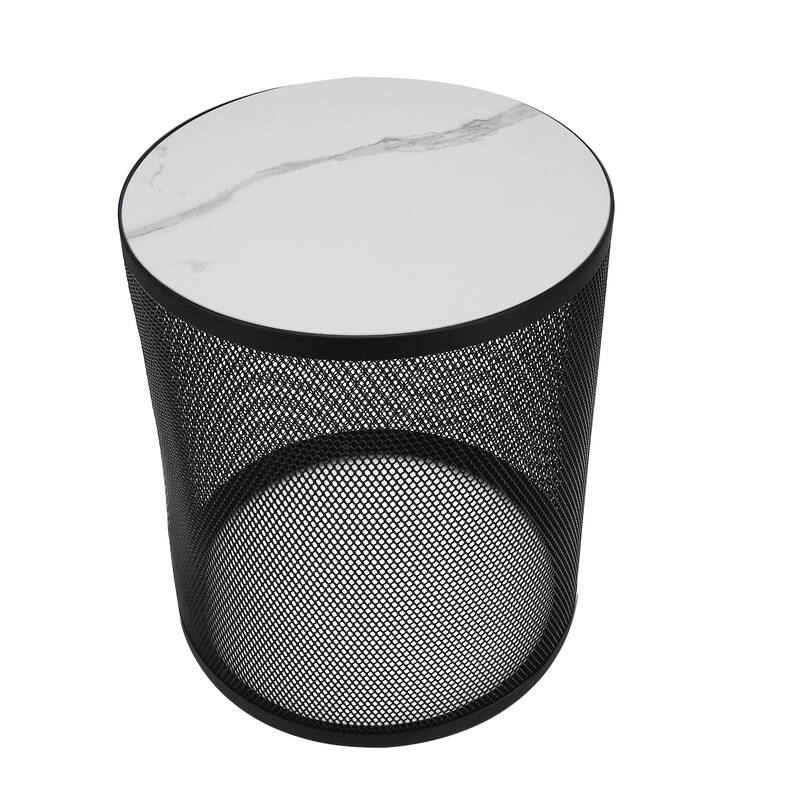 Metal Round Waterproof Coffee Table,Set of 2 On Sale Bed Bath