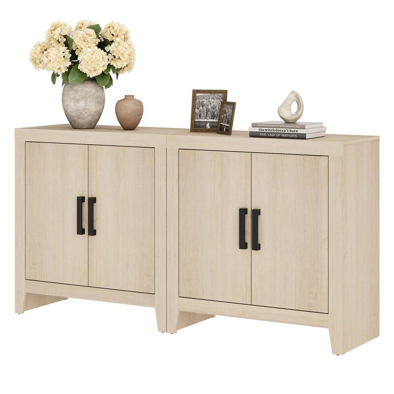 WAMPAT Farmhouse Buffet Cabinet , Versatile Sideboard for Kitchen, Dining & Living Room
