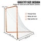 preview thumbnail 5 of 5, VEVOR Lacrosse Goal, Steel Frame Backyard Lacrosse Training Equipment,Portable Lacrosse Goal with Carry Bag