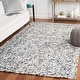 preview thumbnail 7 of 102, SAFAVIEH Handmade Abstract Isaltina Modern Wool Rug 3' x 5' - Black/Ivory - Rectangle