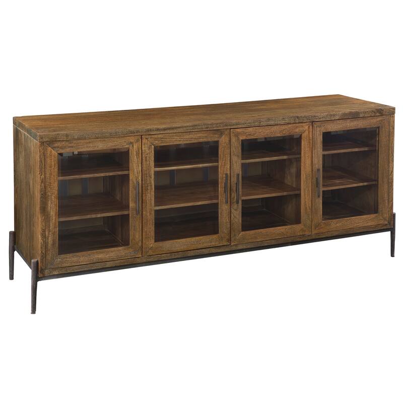 Hekman 12-shelf Entertainment Console - Brown