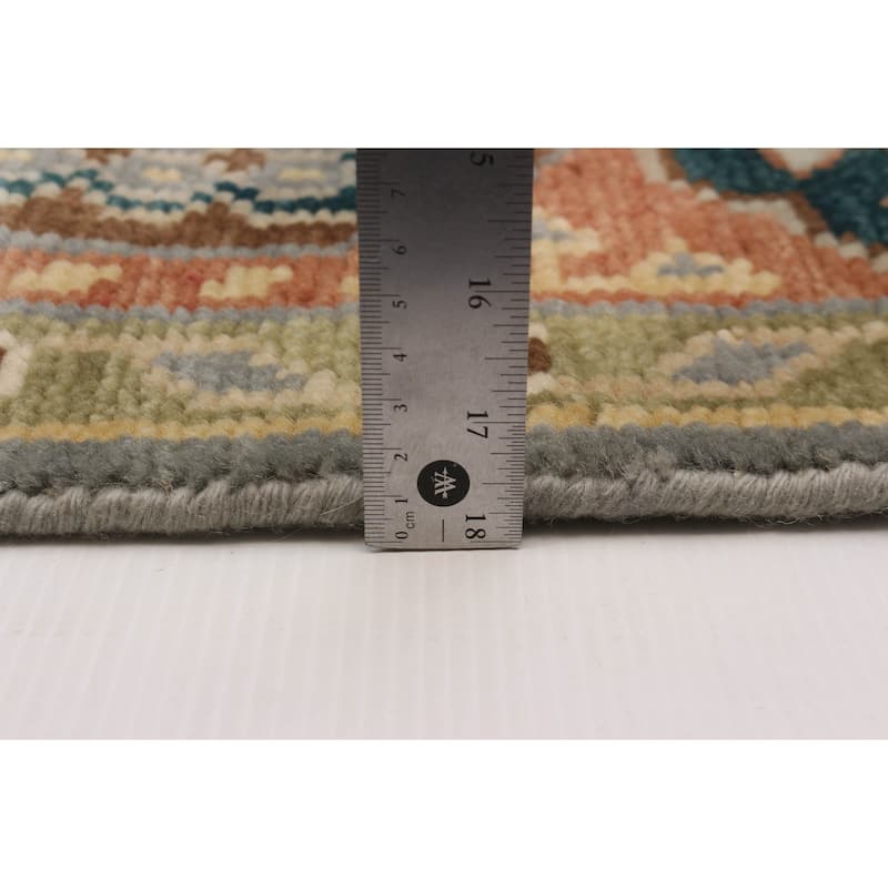 ECARPETGALLERY Hand-knotted Jules Serapi Grey Wool Rug - 8'0 x 10'0