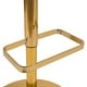 preview thumbnail 7 of 14, Modern Upholstered Adjustable-Height Barstools (Set of 2)