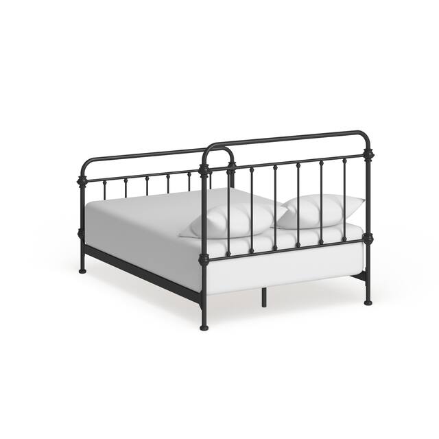 Giselle Antique Dark Bronze Iron Metal Bed by iNSPIRE Q Classic