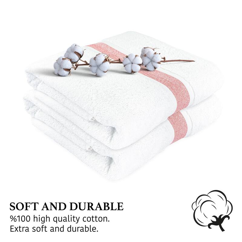 Large Bath Towel - Ultra-Absorbent Natural Cotton Bath Sheet Towel for Bathroom - 35 x 67 Inches Thick Luxury Bath Towel