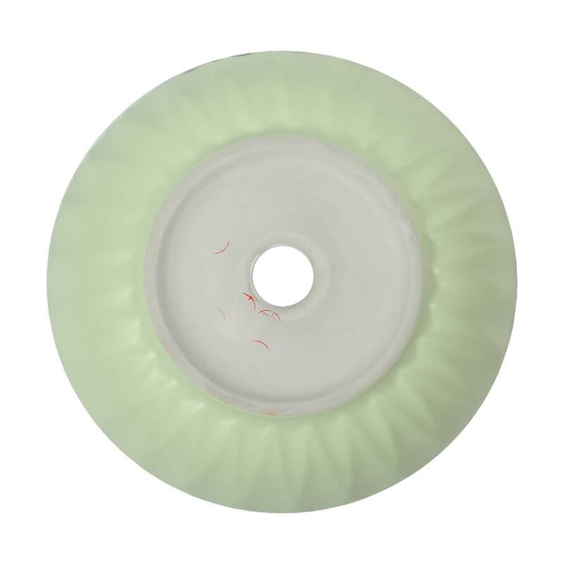 16 inch Round Ceramic Vessel Bathroom Sink - Modern Textured Bowl Design - 16" Round