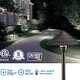 preview thumbnail 5 of 5, Chaleur 4 Pack LED Pathway Light, Low Voltage, IP65, Aluminum, 4000K Cool White - 3W