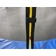 preview thumbnail 9 of 7, Trampoline Outside Safety Net With Basketaball Hoop