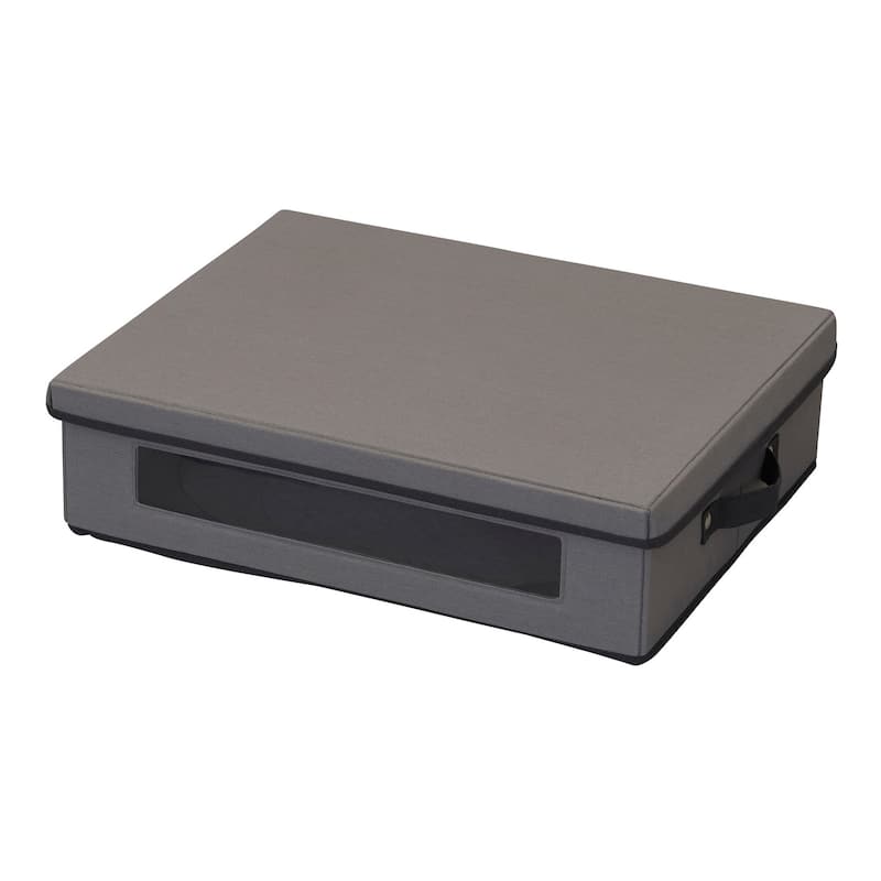 Household Essentials Platter Storage Chest - 14.5"L x 18.5"W x 5.0"H