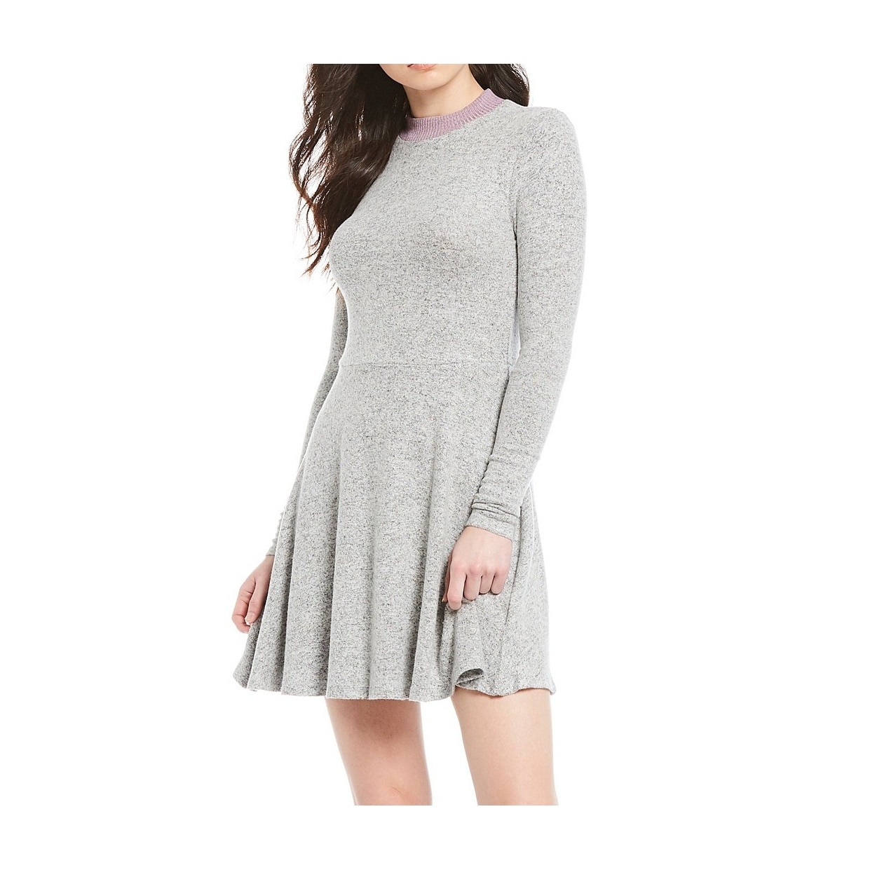 sequin sweater dress