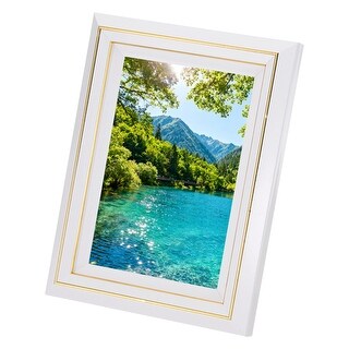 Rectangle Photo Frame, Resin Photo Frame Tabletop Display for Pictures ...