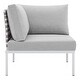 preview thumbnail 20 of 19, Harmony 10-Piece Sunbrella® Basket Weave Outdoor Patio Aluminum Sectional Sofa Set