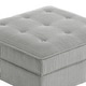 preview thumbnail 65 of 83, 31.78" W Oversized Square Upholstered Storage Ottoman with Wooden Tray