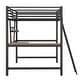 preview thumbnail 29 of 32, Merax Metal Loft Bed with L-shaped Desk and Shelf