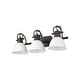 preview thumbnail 2 of 7, Golden Lighting 3602-BA3-RBZ Duncan 3 Light 25" Wide Vanity Light