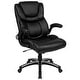 preview thumbnail 8 of 16, High Back LeatherSoft Executive Swivel Chair with Double Layered Headrest