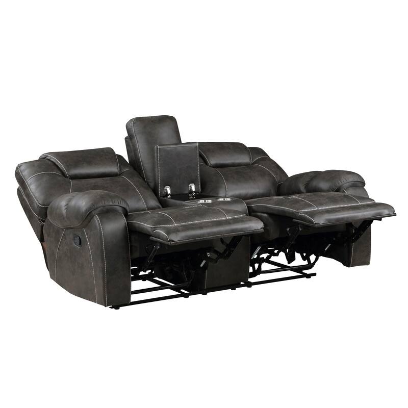 Flannery 3-Piece Manual Reclining Living Room Sofa Set