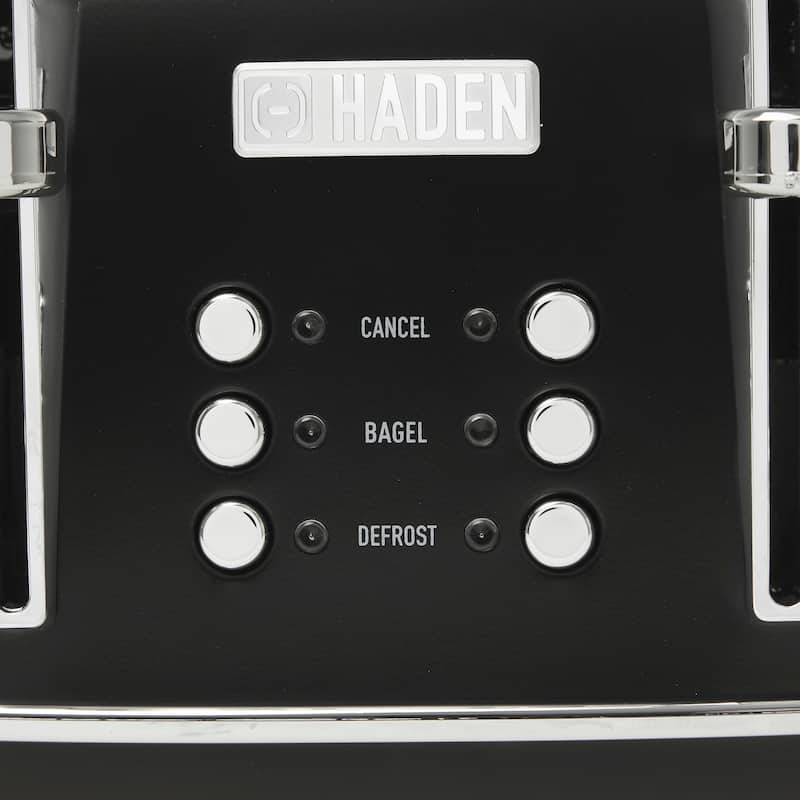 Haden Heritage Retro Wide Slot 4-slice Toaster